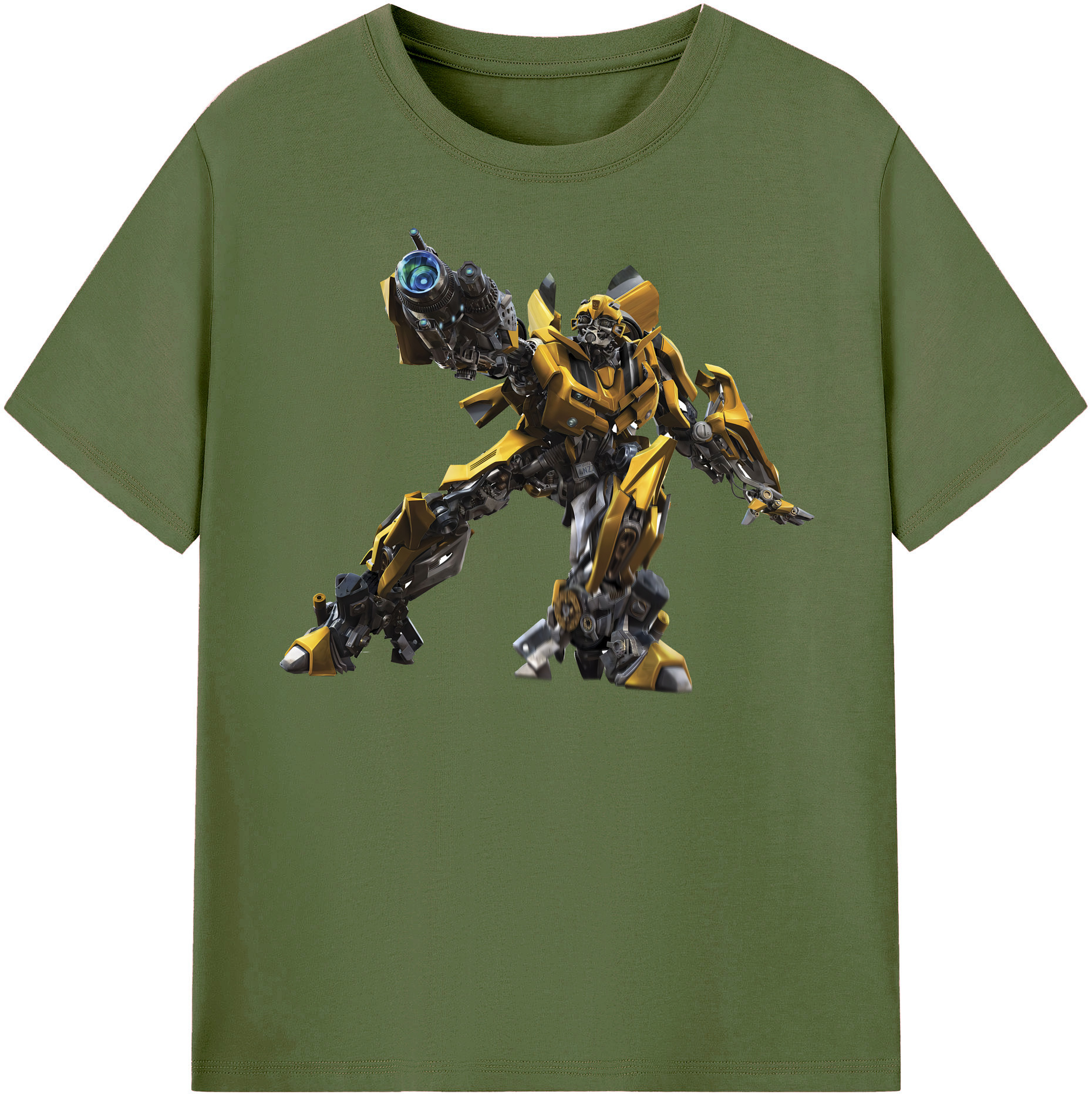 （画像用） Transformers トランスフォーマー 綿100％半袖Tシャツ（フロントプリント）